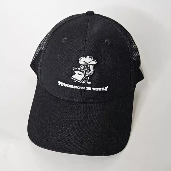 Carhartt Tomorrow Is Today Trucker Hat Black - Picture 1 of 8